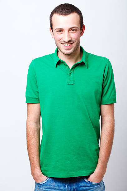 istock Smiling young man portrait 185120353