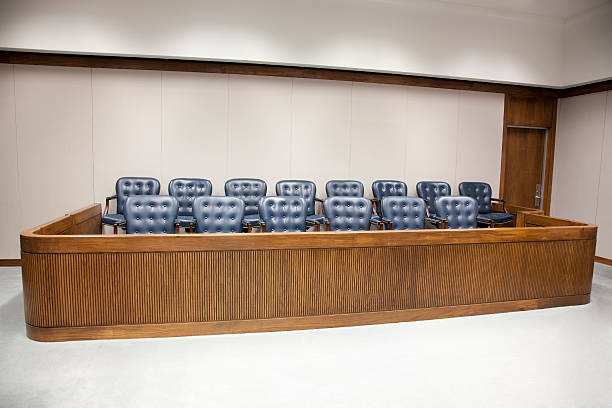 istock Courtroom Jury Box 185120378