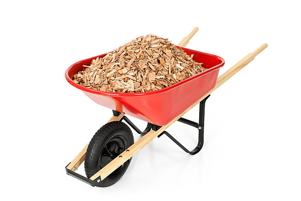 Wheelbarrow Full of Mulch