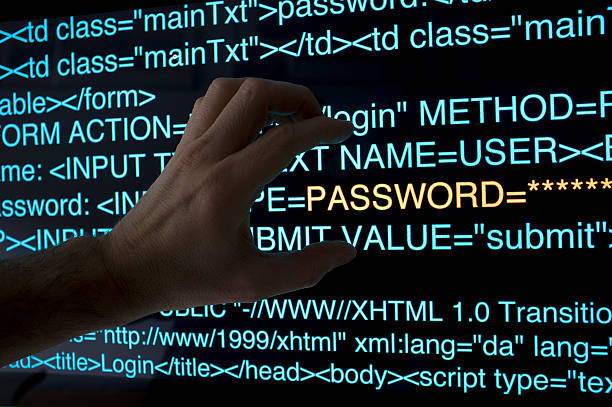 istock An illustration of a stealing password concept 185121021