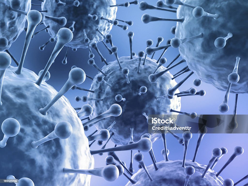 Virus - Foto stock royalty-free di Batterio