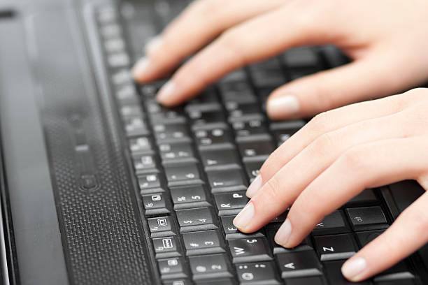 istock Business person working on laptop 185122115