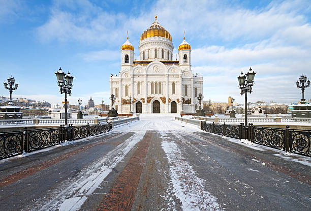 istock Christ the Saviour Cathedral, Moscow, Russia 185122194