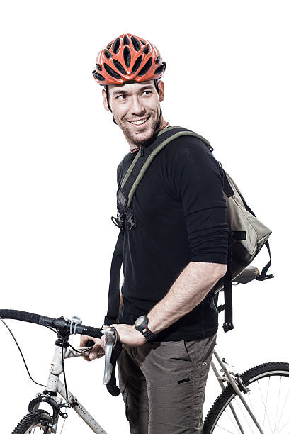 istock Portrait of a male commuter 185122280