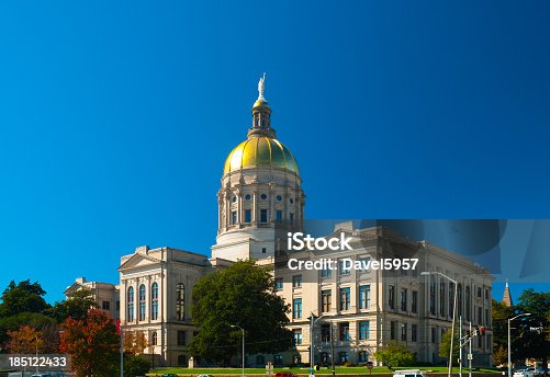 istock A full photo of the Georgia State Capitol Building 185122433