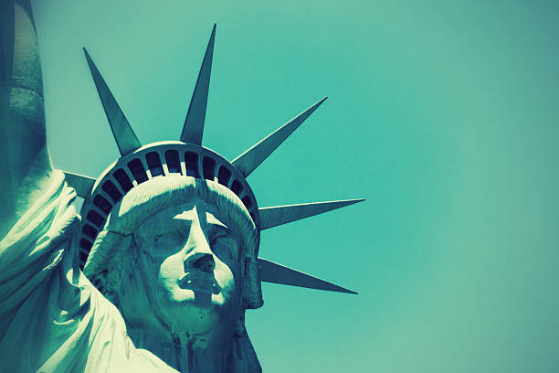 istock Statue of Liberty close up 185122471