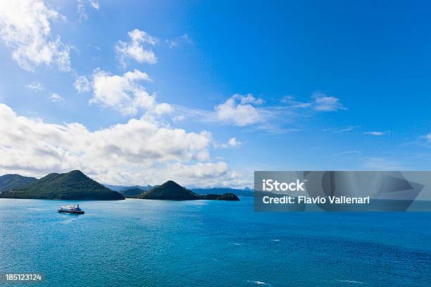 Panoramica Di Saint Lucia - Fotografie stock e altre immagini di Acqua - Acqua, Ambientazione esterna, Ambientazione tranquilla