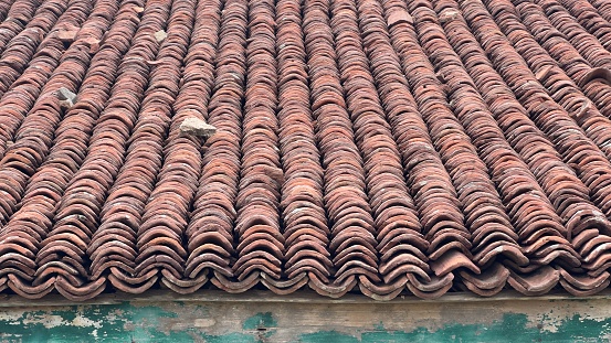 indian clay roof tiles ancient. Penkulu (Telugu)