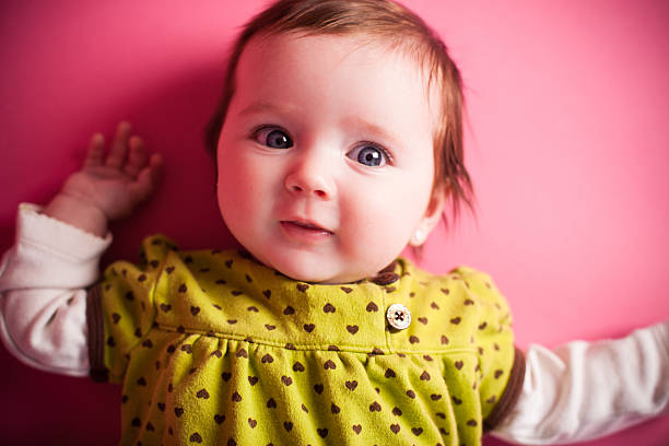 Happy Baby Girl stock photo