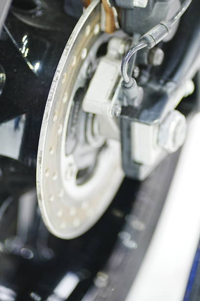 istock The rear wheel of break 1851238015
