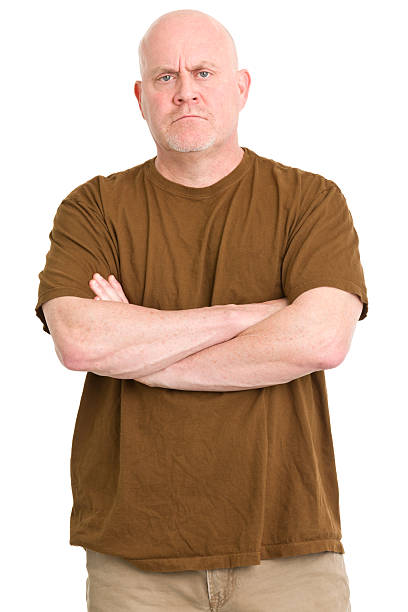 istock Tough Mature Man Portrait 185124002