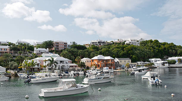 istock Marina at Flats Village, Bermuda 185124837