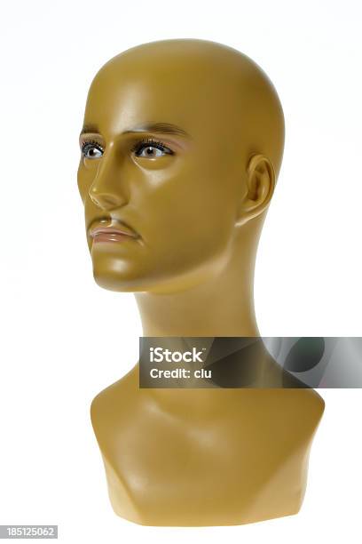 Male Mannequin Bust Studio Shot On White Stock Photo - Download Image Now - Bust - Sculpture, Chest - Torso, Concepts