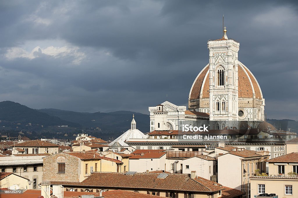 Что собор Санта-Мария-дель-Фьоре во Флоренции - Стоковые фото Башня роялти-фри