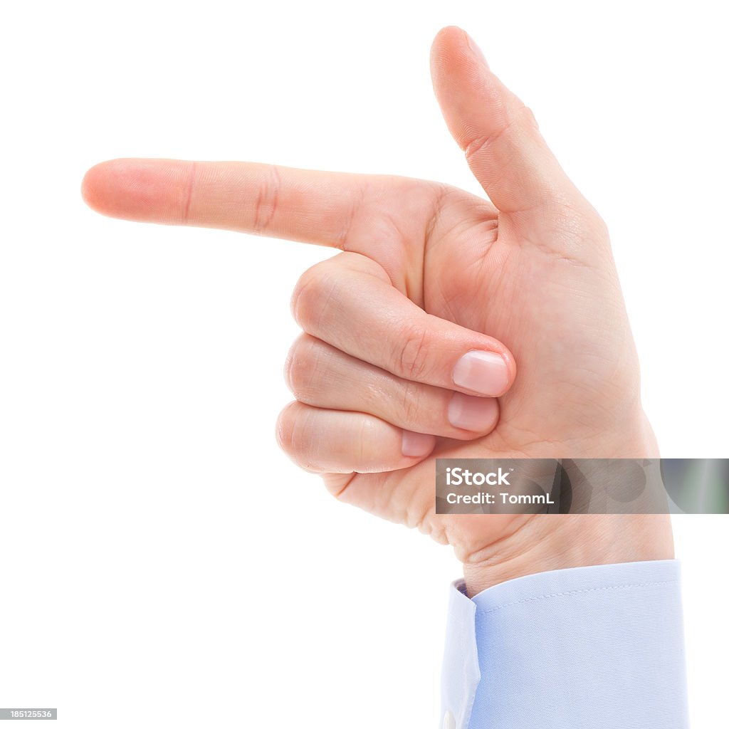 Finger Pointitng Finger Pointing Stock Photo - Download Image Now - Aiming, Business ...