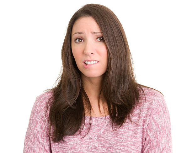 istock Nervous Young Woman 185125587
