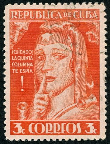 Cancelled Stamp From Cuba