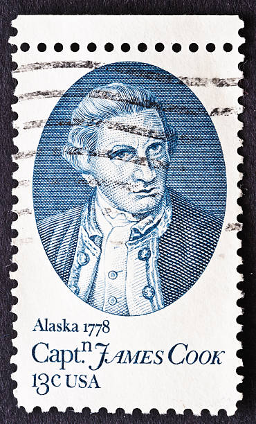 istock Captain James Cook Stamp 185125638