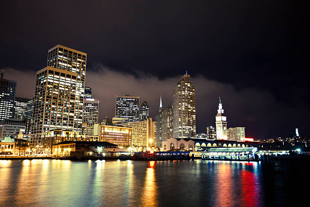 istock Waterfront of San Francisco by night 185125669