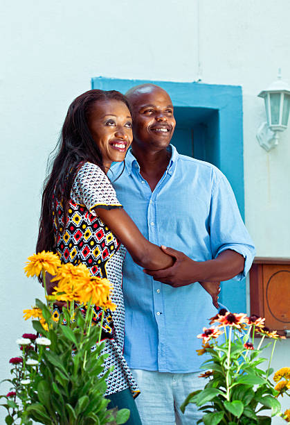 istock Cute african couple 185125999