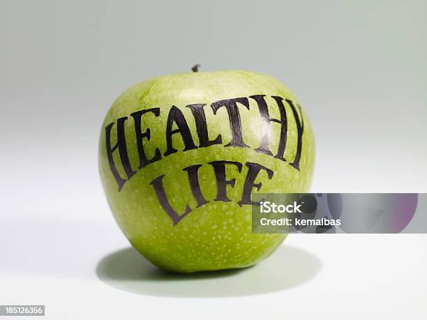 Gesundes Leben Stockfoto und mehr Bilder von Abnehmen - Abnehmen, Apfel, Apfelsorte Granny Smith