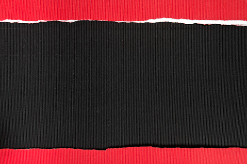 Red Ripped Paper Photography Session Red Torn Paper Stock Photo - Download Image Now - Hole, Paper, Red - iStock