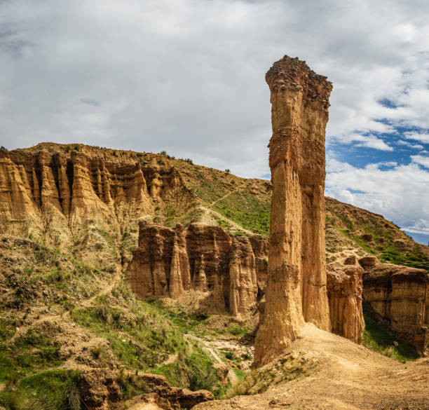 istock Geological Formation Torre Torre in Huancayo - Peru 1851267066