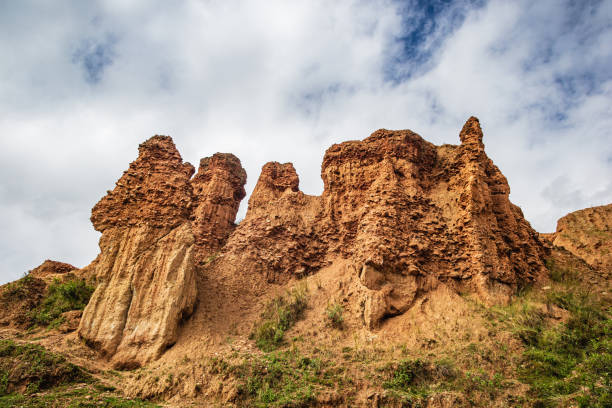 istock Geological Formation Torre Torre in Huancayo - Peru 1851267595