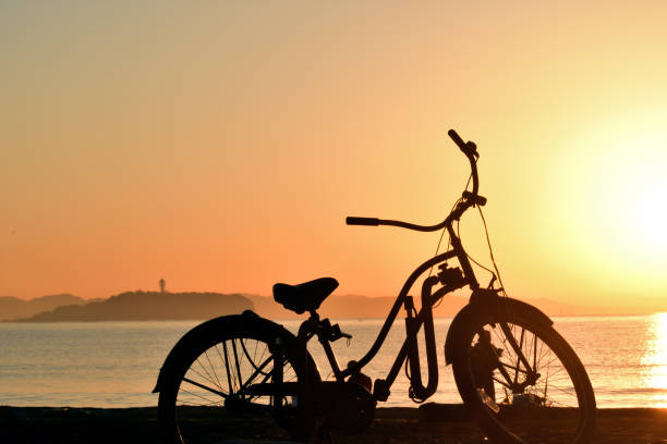 Asahi, Enoshima and a beach cruiser.