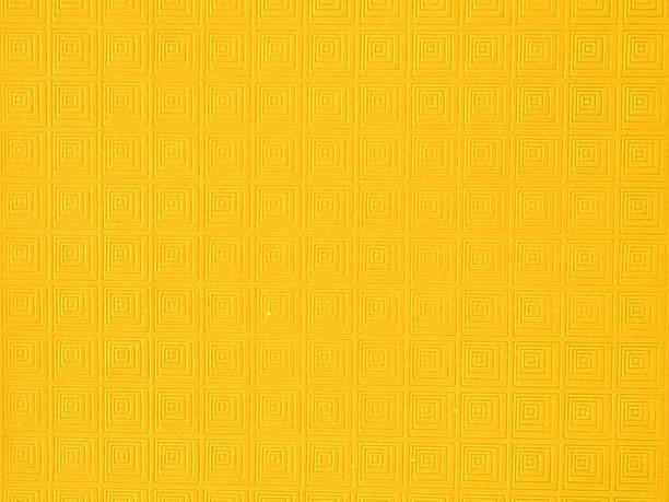 żółty dachówka tekstura płótna - pedestrian walkway avenue black block zdjęcia i obrazy z banku zdjęć