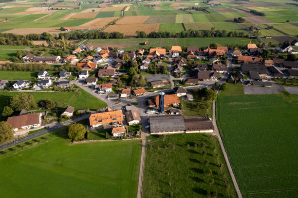 istock Small farmers village in Switzerland 1851340880