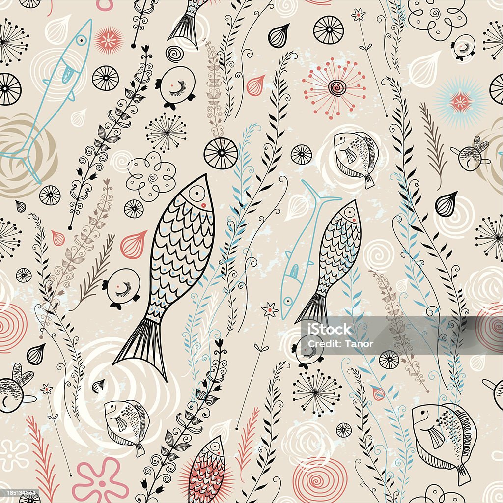 Editable Fish Background Fish Background Stock Illustration - Download Image Now - Backgrounds ...