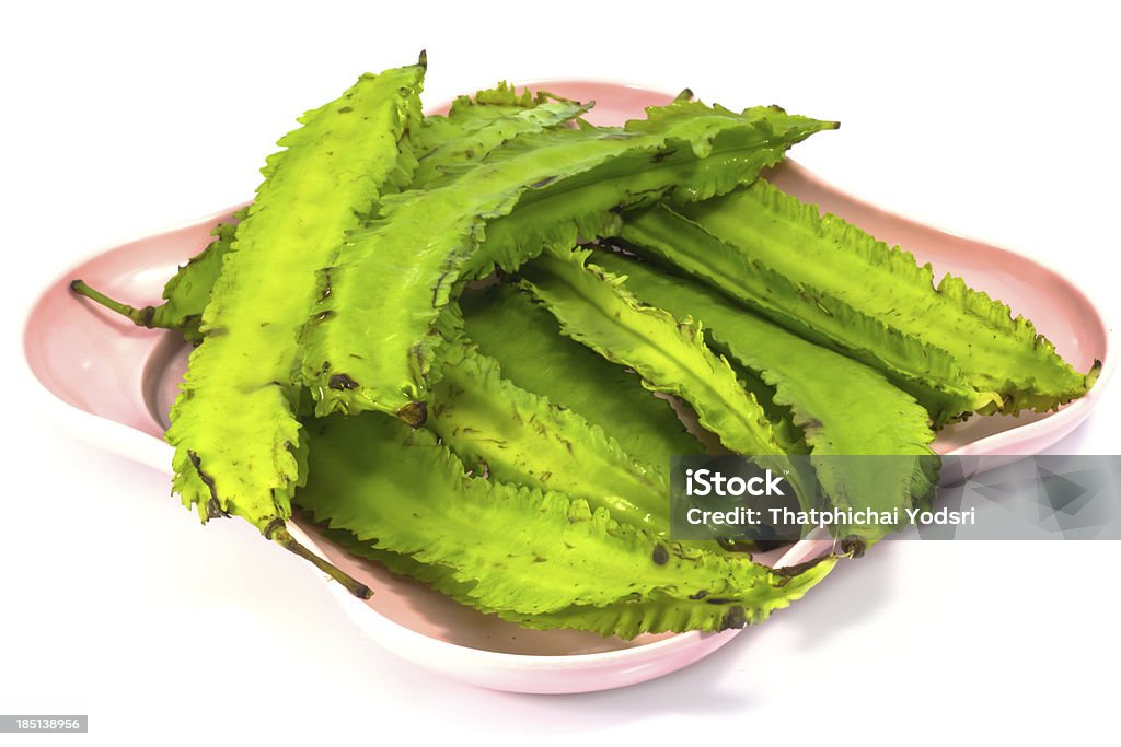 Verde chicchi di Ali isolato - Foto stock royalty-free di Abbondanza