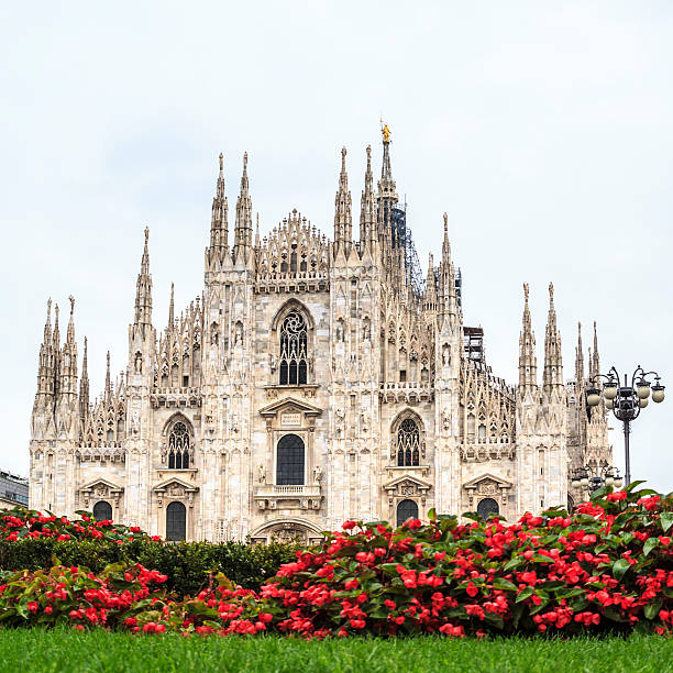 Piazza del Duomo de Milan, Italie. - Photo