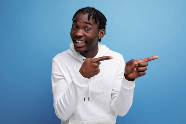 istock positive dark-skinned young brunette male with inspiration for solving problems on a studio isolated background 1851400959