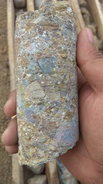 istock Core hand specimen samples from andesite breccias at the site to be described 1851413495
