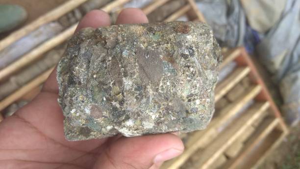 istock Core hand specimen samples from andesite breccias at the site to be described 1851414539