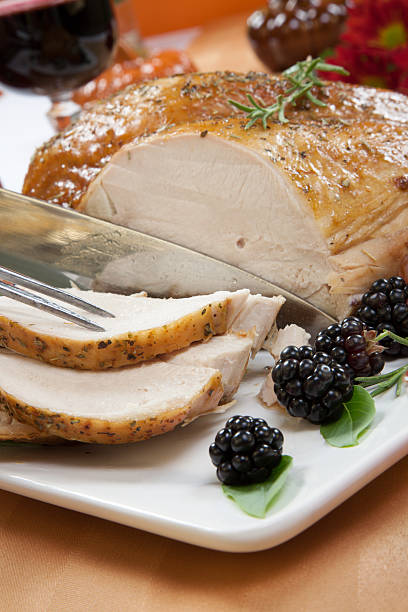 istock Roasted Turkey Breast - Rosemary-Basil Rub 185144710