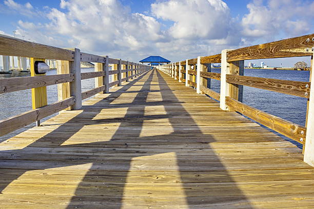 Fishing Pier on Biloxi Bay, MS