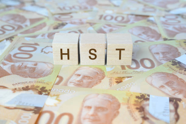 istock Harmonized Sales Tax (HST) on Wood Blocks 1851495022