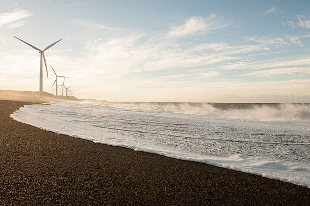 Windmill stock photo