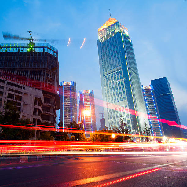 istock Now the city at night 185151573