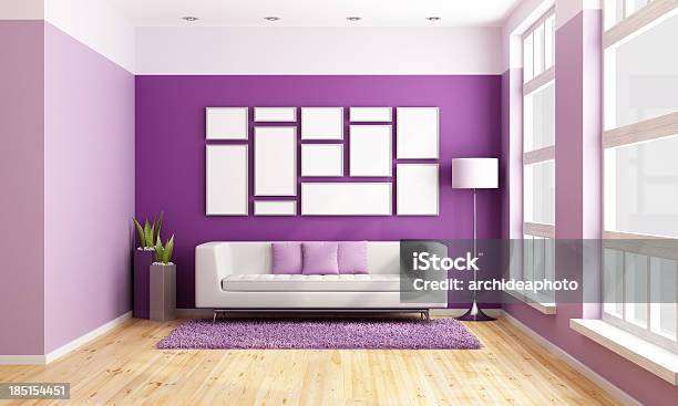明るいリビングルーム - 紫のストックフォトや画像を多数ご用意 - 紫, 居間, 壁