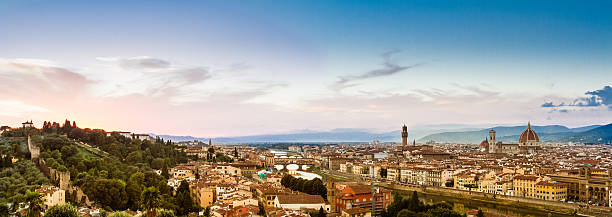 Florence at Sunset. Tuscany, Italy