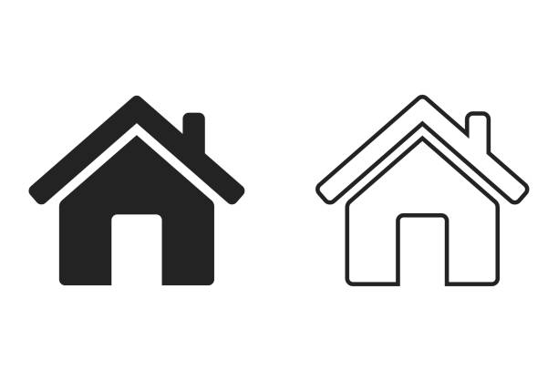 vector illustration of Home icons