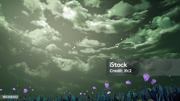 Moon In The Night Sky Stock Photo - Download Image Now - Full Moon, Horizontal, Moonlight