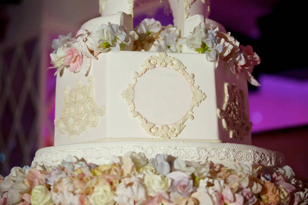 istock Elegant cake for wedding celebration 1851583757