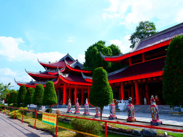 istock Sam Po Kong the oldest Chinese temple in Semarang, Central Java, Indonesia. 1851602628
