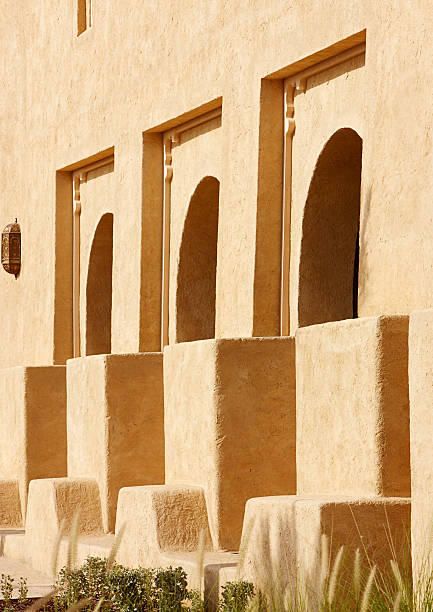 istock Beautiful detailing of arabesque architecture 185160492