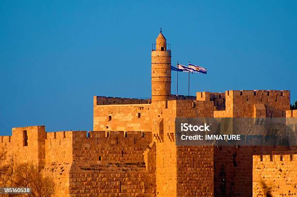 David Citadel Im Sonnenuntergang Stockfoto und mehr Bilder von Alt - Alt, Altstadt, Architektur